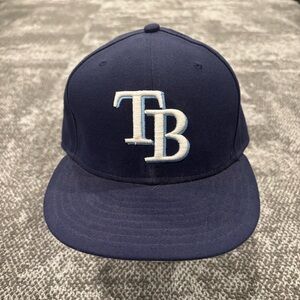 New Era MLB Tampa Bay Rays 59Fifty Fitted Size 7 3/8 Hat
